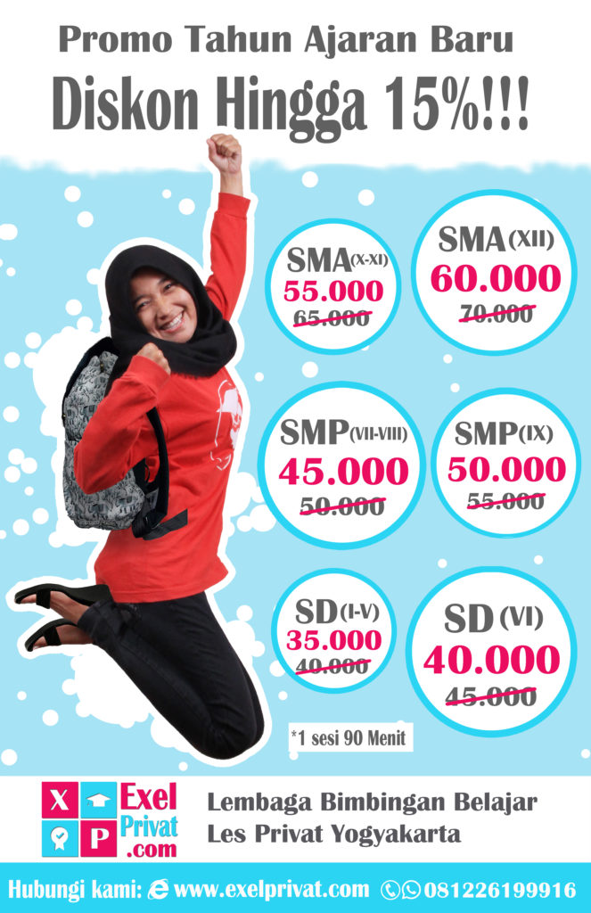 Pamflet Diskon Exel Privat